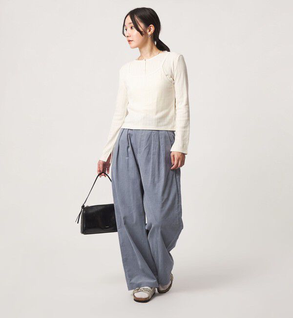 UNITED ARROWS green label relaxing「【WEB限定】＜at ease＞コーデュロイ タック パンツ」|その他|