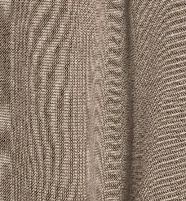UNITED ARROWS green label relaxing「FINE BASIC アメリカンシーアイランドコットン 長袖 ニットポロシャツ」|ニット・セーター|