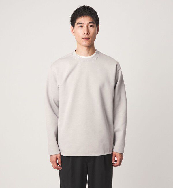 UNITED ARROWS green label relaxing「ダブルフェイス クルーネック 長袖 カットソー」|Tシャツ・カットソー|