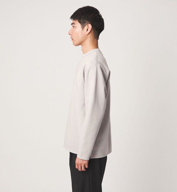 UNITED ARROWS green label relaxing「ダブルフェイス クルーネック 長袖 カットソー」|Tシャツ・カットソー|