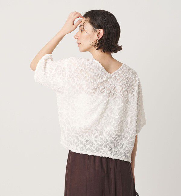 BEAUTY&YOUTH UNITED ARROWS「【WEB限定】シアージャガード 2WAYブラウス ウォッシャブル」|シャツ・ブラウス|