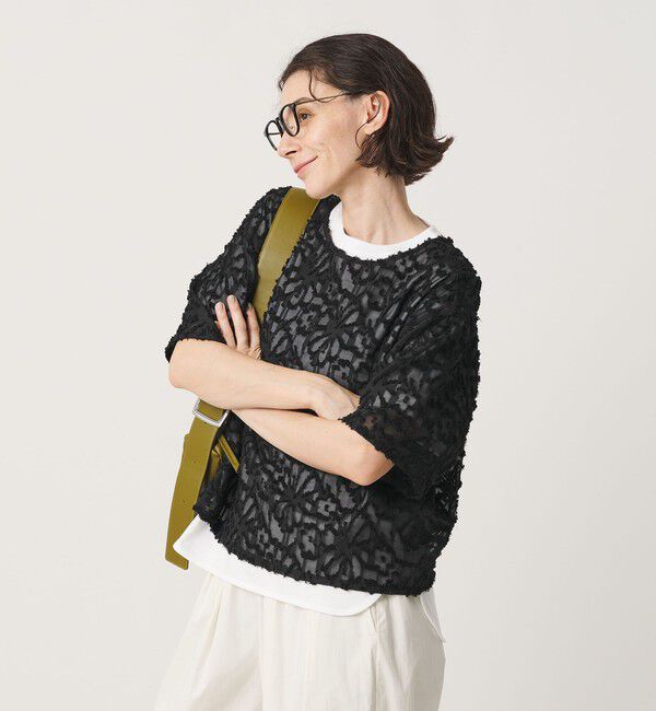 BEAUTY&YOUTH UNITED ARROWS「【WEB限定】シアージャガード 2WAYブラウス ウォッシャブル」|シャツ・ブラウス|