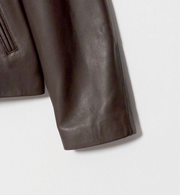 STEVEN ALAN「＜Steven Alan＞レザー ジップアップ ブルゾン」|その他|