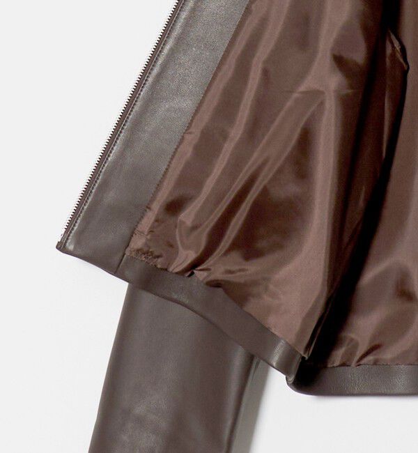 STEVEN ALAN「＜Steven Alan＞レザー ジップアップ ブルゾン」|その他|
