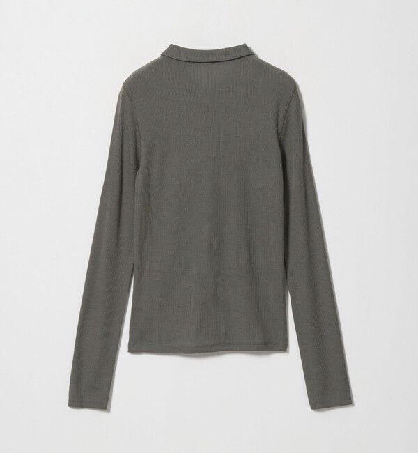 STEVEN ALAN「＜Steven Alan＞ウール リブ ポロエリ  カーディガン」|カーディガン|