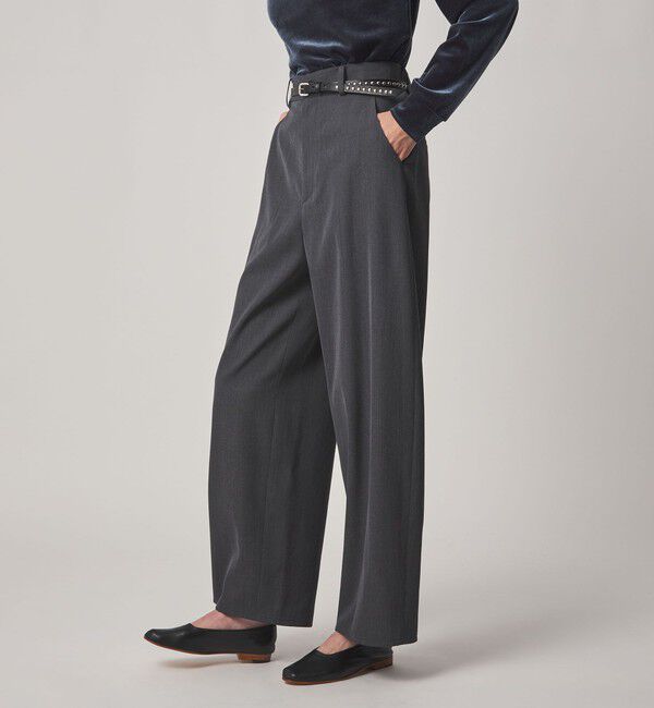 STEVEN ALAN「＜Steven Alan＞ツイル ワイド バレル パンツ」|スラックス|