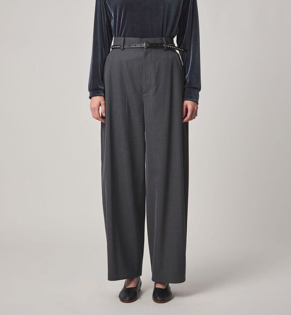 STEVEN ALAN「＜Steven Alan＞ツイル ワイド バレル パンツ」|スラックス|