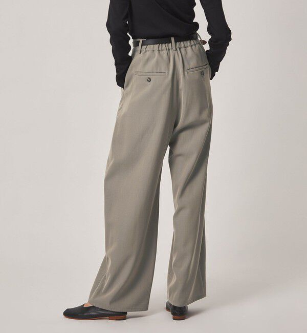 STEVEN ALAN「＜Steven Alan＞ツイル ワイド バレル パンツ」|スラックス|