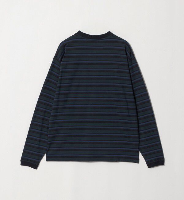 BEAUTY&YOUTH UNITED ARROWS「ラフィー マルチ ボーダー クルーネック カットソー」|Tシャツ・カットソー|