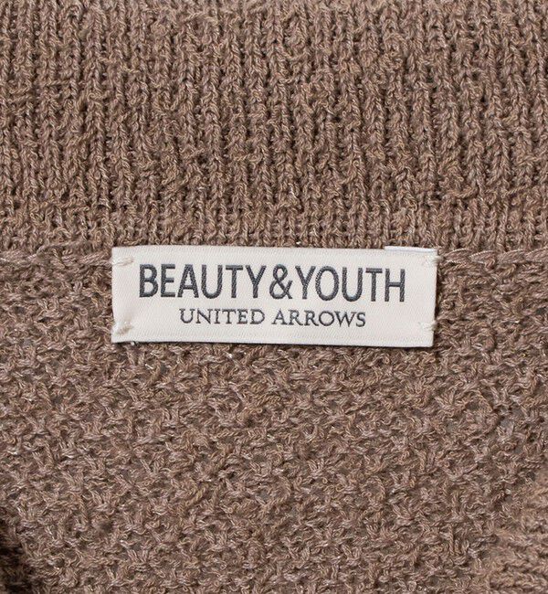 BEAUTY&YOUTH UNITED ARROWS「ニュアンス カール 3B ポロニット ウォッシャブル」|ニット・セーター|