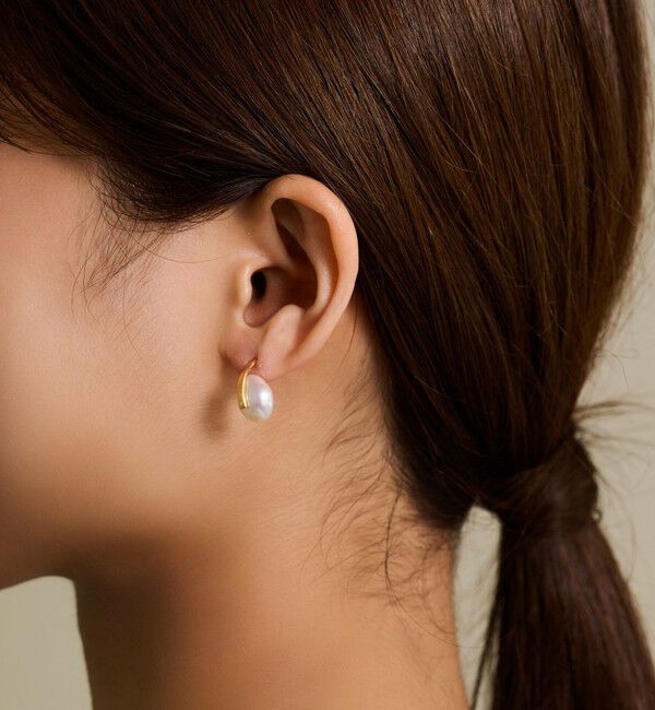 TOMORROWLAND GOODS「【別注】januka バロックパールピアス」|ピアス|