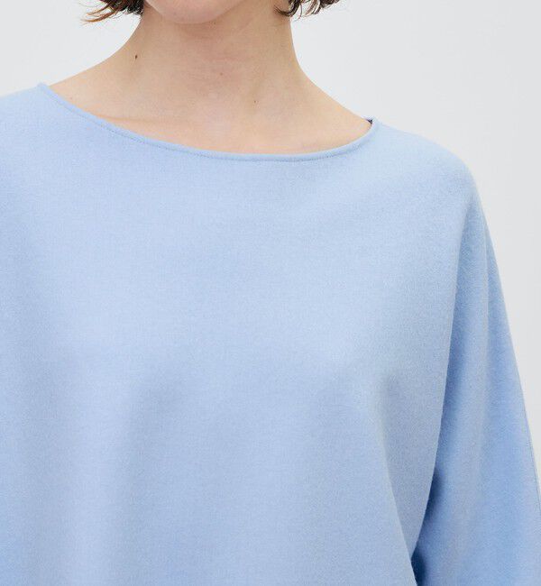 DES PRES「ニットコンビネーション ボートネックプルオーバー」|Tシャツ・カットソー|