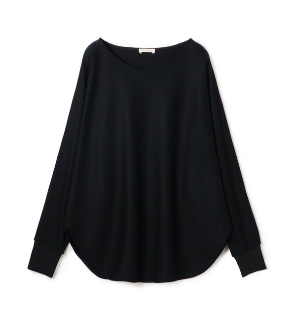 DES PRES「ニットコンビネーション ボートネックプルオーバー」|Tシャツ・カットソー|69 ネイビー