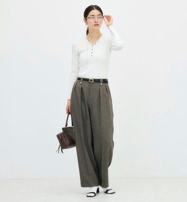 NOLLEY'S sophi「《セットアップ対応》シャークワイドパンツ」|その他|