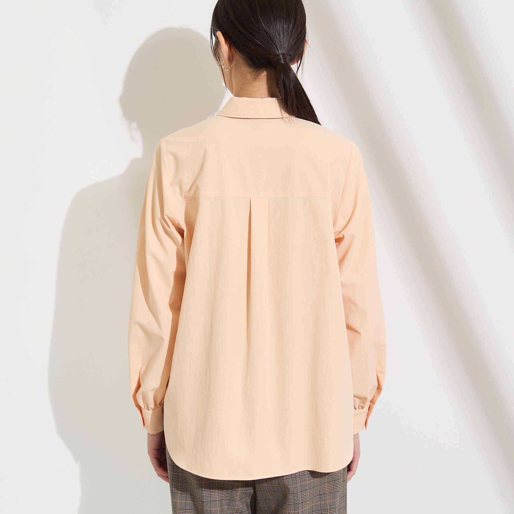 INDIVI「【ストレッチ◎】取外し可ボウタイシャツ」|シャツ・ブラウス|