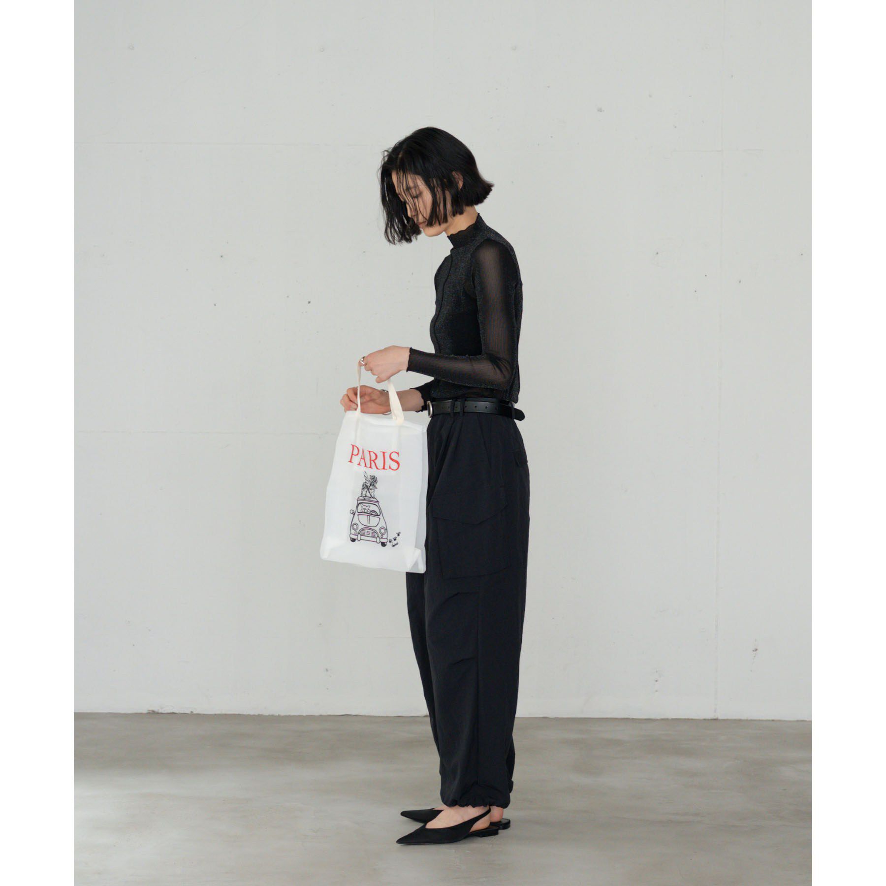 GALLEST「シアーラメハイネックカットソー」|Tシャツ・カットソー|