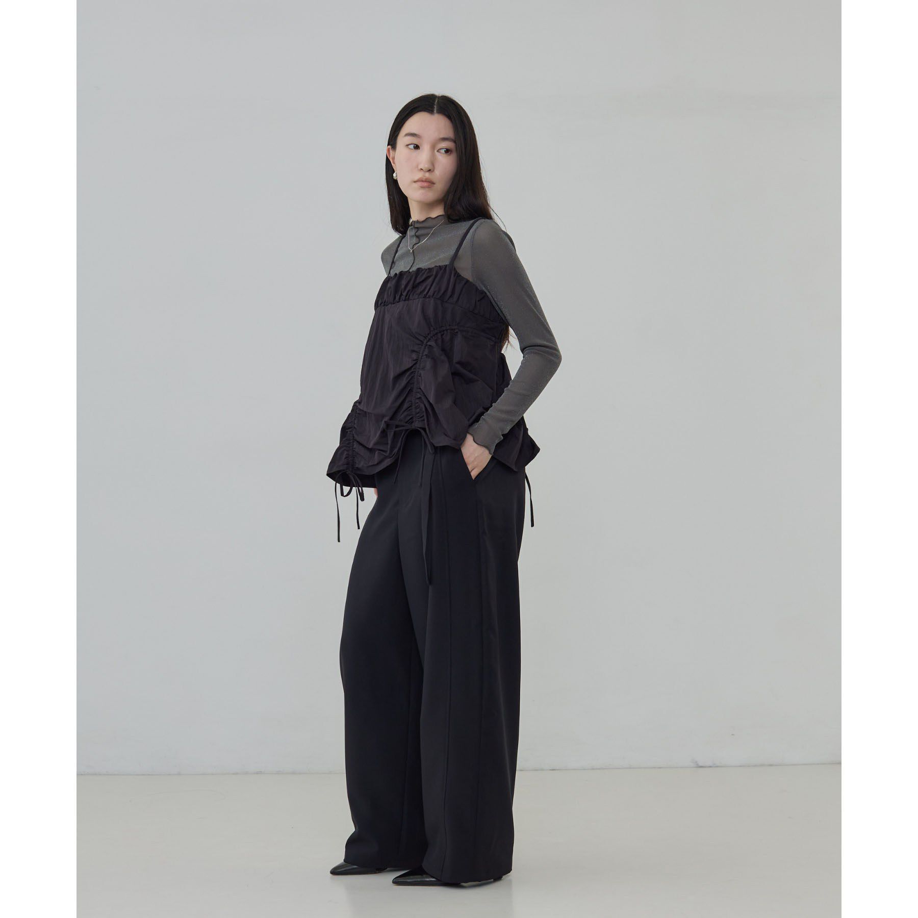 GALLEST「シアーラメハイネックカットソー」|Tシャツ・カットソー|