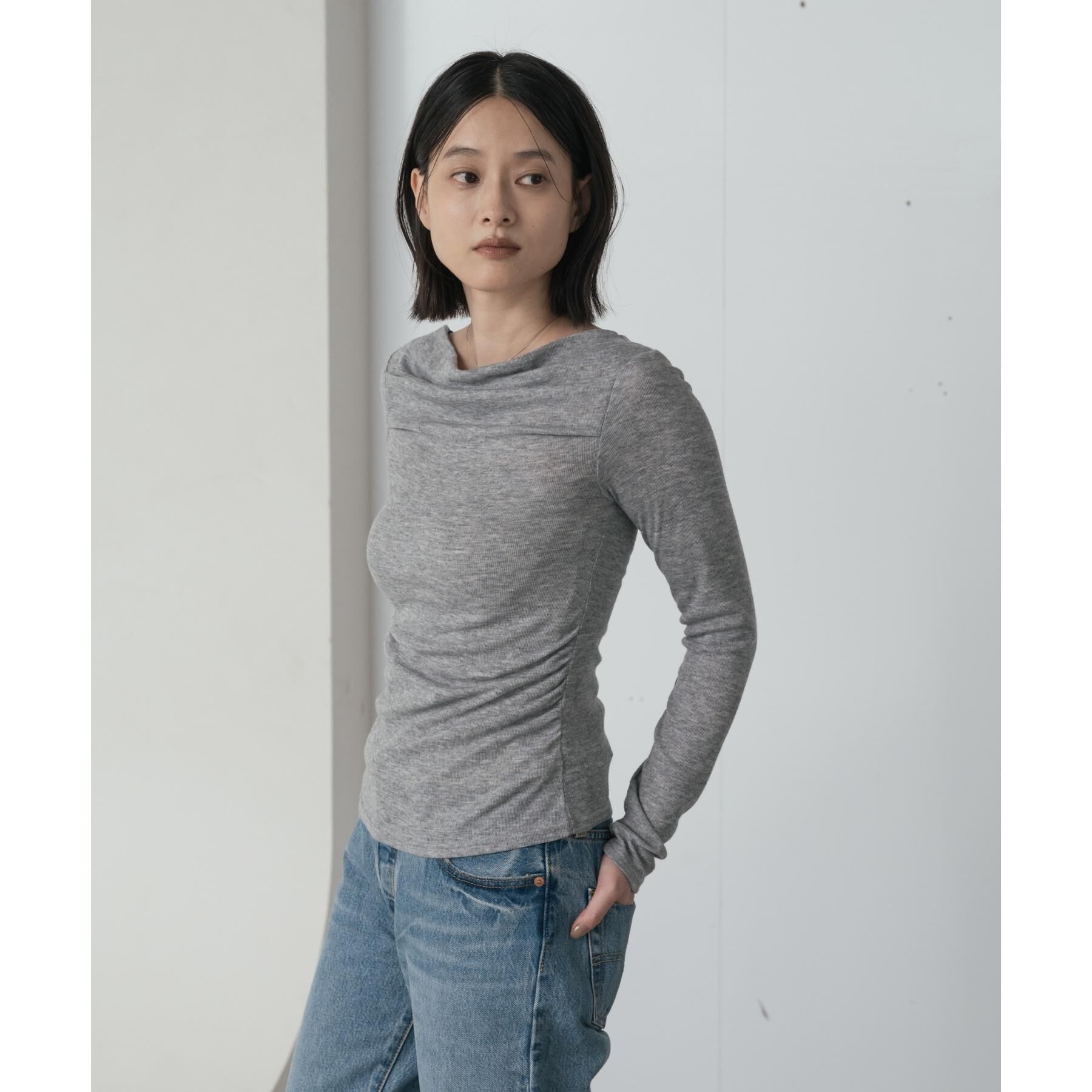 GALLEST「ドレープカットソー」|Tシャツ・カットソー|