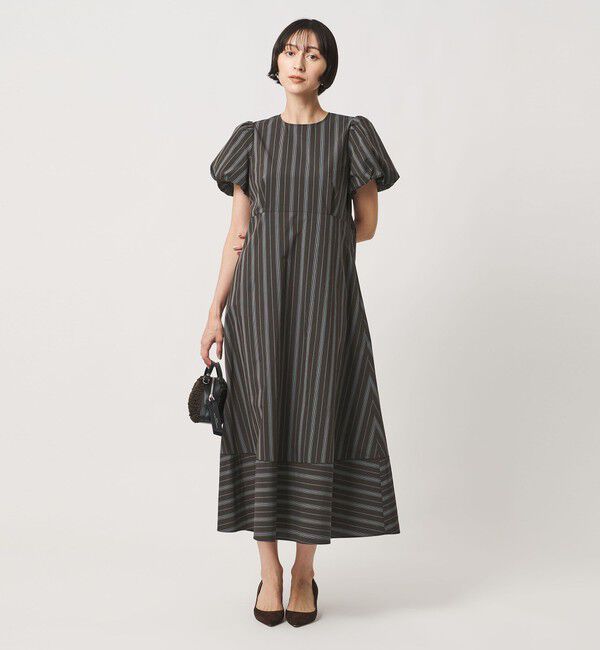 UNITED ARROWS「ファブリカ パフ ショートスリーブ ワンピース」|ワンピース|