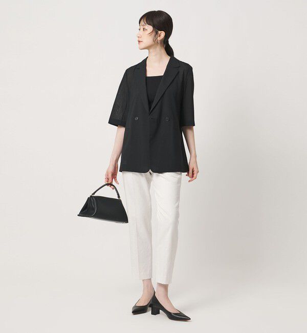 UNITED ARROWS「シアー テーラードジャケット ‐ウォッシャブル‐」|テーラードジャケット|