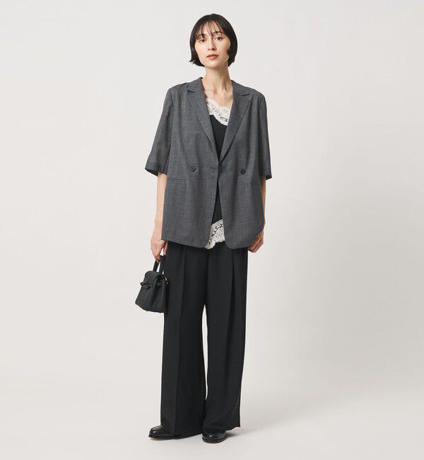 UNITED ARROWS「シアー テーラードジャケット ‐ウォッシャブル‐」|テーラードジャケット|