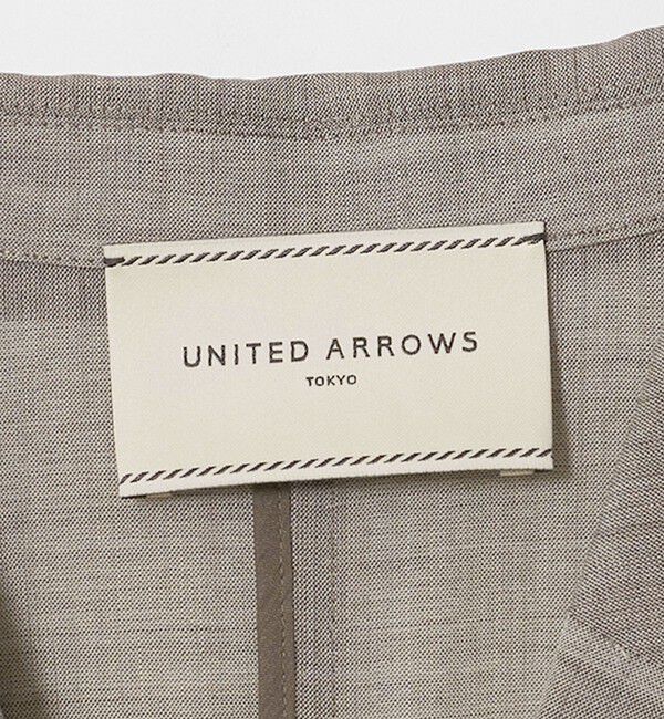 UNITED ARROWS「シアー テーラードジャケット ‐ウォッシャブル‐」|テーラードジャケット|