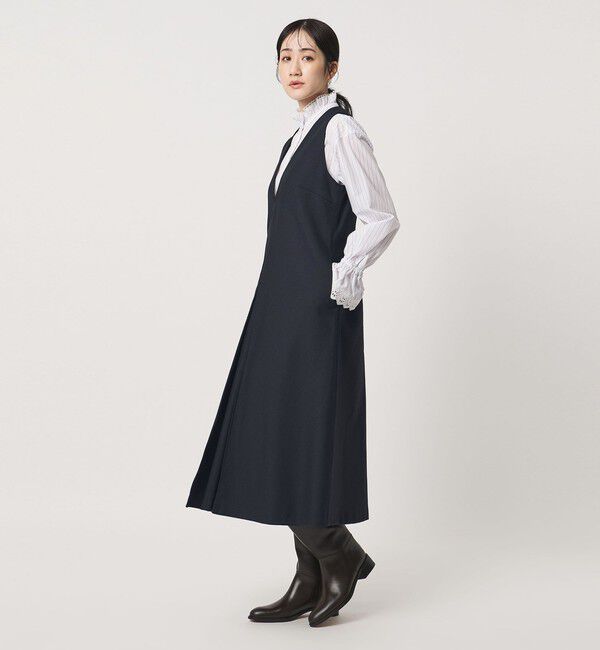 UNITED ARROWS「T/W ジャンパースカート」|ジャンパースカート|