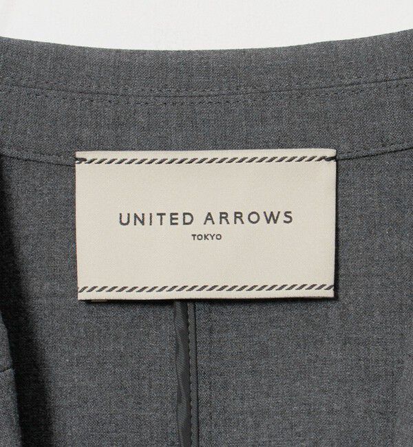 UNITED ARROWS「ダブルクロス ジャケット ‐ストレッチ ウォッシャブル‐」|テーラードジャケット|