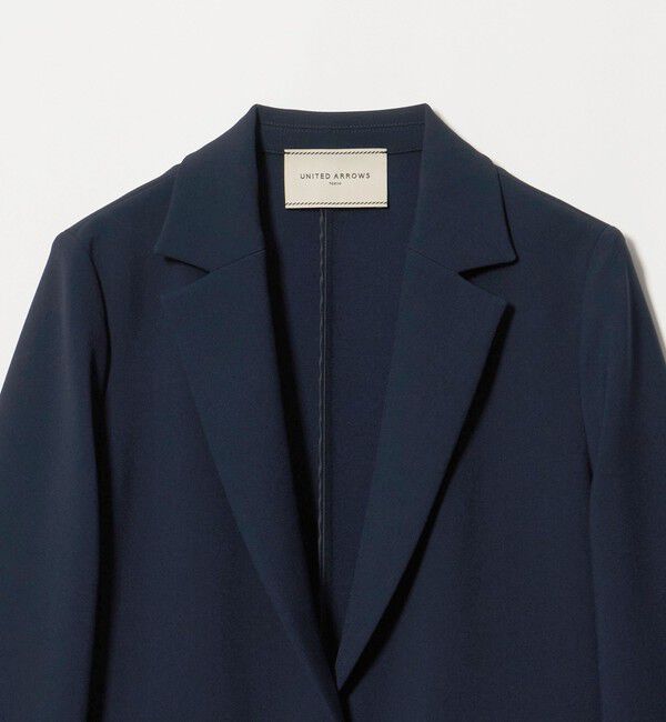 UNITED ARROWS「ダブルクロス ジャケット ‐ストレッチ ウォッシャブル‐」|テーラードジャケット|