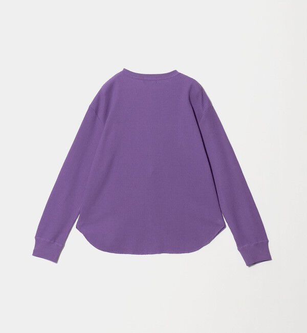 UNITED ARROWS green label relaxing「【WEB限定】＜at ease＞ワッフル ヘンリーネック ロングスリーブ カットソー」|Tシャツ・カットソー|