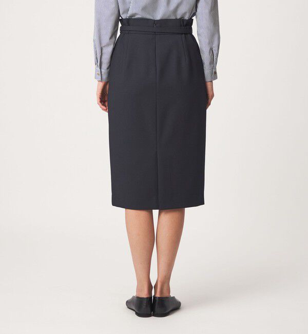 UNITED ARROWS green label relaxing「［size SHORT/TALLあり］ライト ダブルクロス タイトスカート」|タイト|