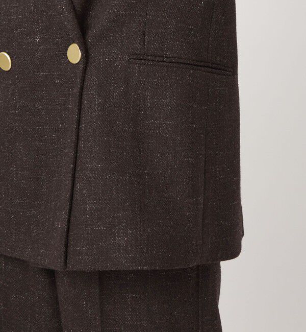 UNITED ARROWS green label relaxing「［size SHORTあり］スラブ ダブルジャケット」|テーラードジャケット|
