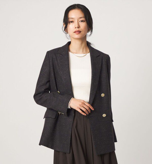 UNITED ARROWS green label relaxing「［size SHORTあり］スラブ ダブルジャケット」|テーラードジャケット|