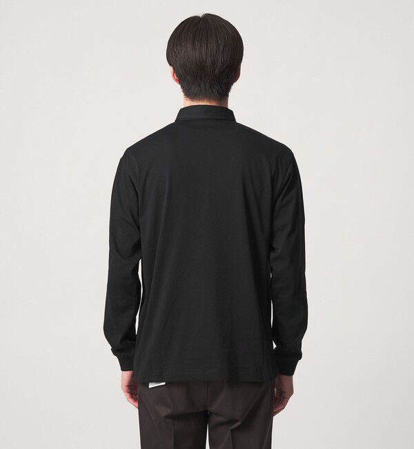 UNITED ARROWS green label relaxing「【WEB限定】JUST fit デイリー ドライ ボタンダウン 長袖 ポロシャツ -吸水速乾・抗菌-」|ポロシャツ|