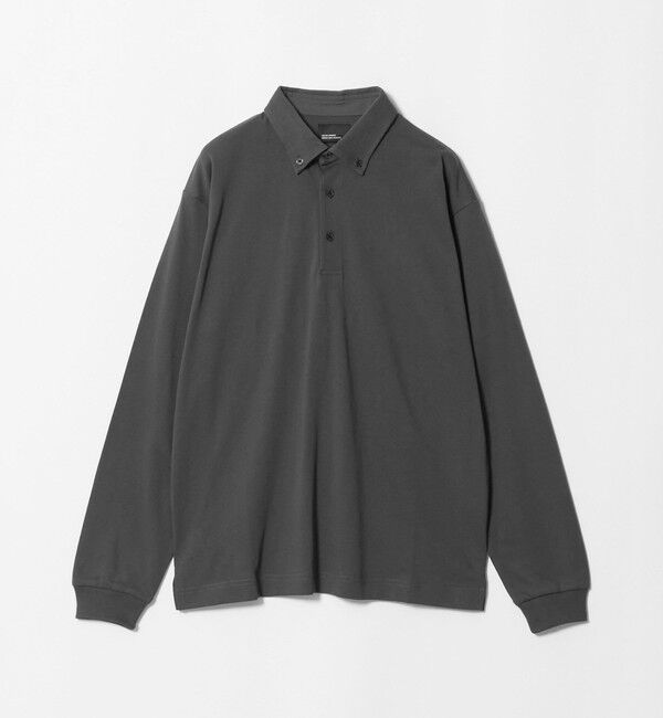 UNITED ARROWS green label relaxing「【WEB限定】JUST fit デイリー ドライ ボタンダウン 長袖 ポロシャツ -吸水速乾・抗菌-」|ポロシャツ|