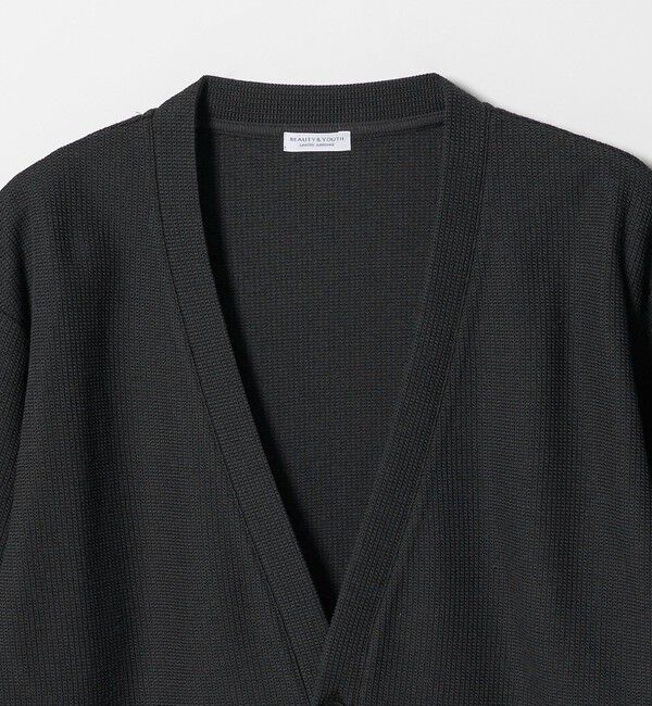 BEAUTY&YOUTH UNITED ARROWS「【WEB限定 WARDROBE SMART】エアリー カノコ  カーディガン 【抗菌・防臭】」|カーディガン|
