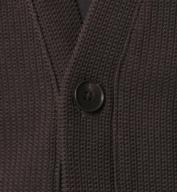 BEAUTY&YOUTH UNITED ARROWS「【WEB限定 WARDROBE SMART】エアリー カノコ  カーディガン 【抗菌・防臭】」|カーディガン|