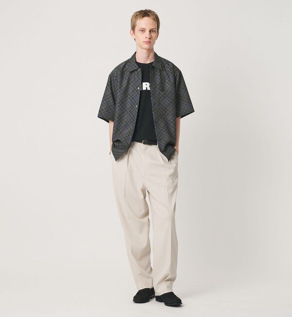 BEAUTY&YOUTH UNITED ARROWS「ロンシャン シアサッカー キャンプカラー シャツ GRANDE型」|シャツ・ブラウス|