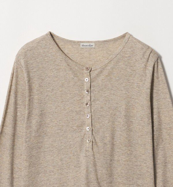 STEVEN ALAN「＜Steven Alan＞ヘンリーネック プルオーバー」|Tシャツ・カットソー|