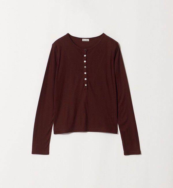 STEVEN ALAN「＜Steven Alan＞ヘンリーネック プルオーバー」|Tシャツ・カットソー|