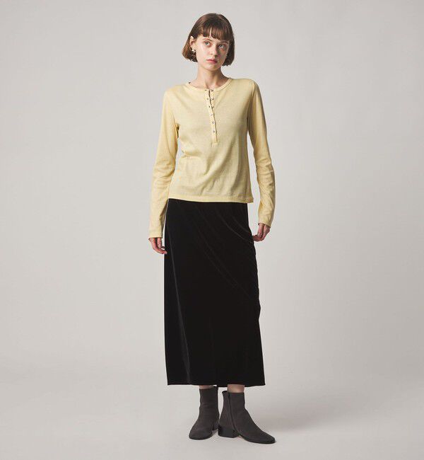 STEVEN ALAN「＜Steven Alan＞ヘンリーネック プルオーバー」|Tシャツ・カットソー|