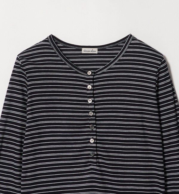 STEVEN ALAN「＜Steven Alan＞ヘンリーネック プルオーバー」|Tシャツ・カットソー|