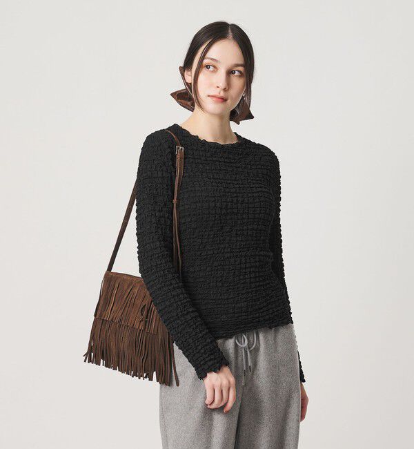 BEAUTY&YOUTH UNITED ARROWS「【WEB限定】シュリンクレース ロングスリーブプルオーバー」|Tシャツ・カットソー|