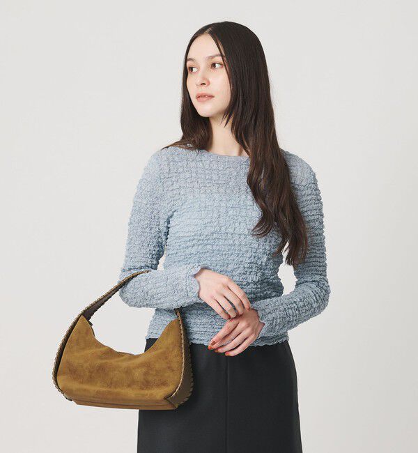 BEAUTY&YOUTH UNITED ARROWS「【WEB限定】シュリンクレース ロングスリーブプルオーバー」|Tシャツ・カットソー|