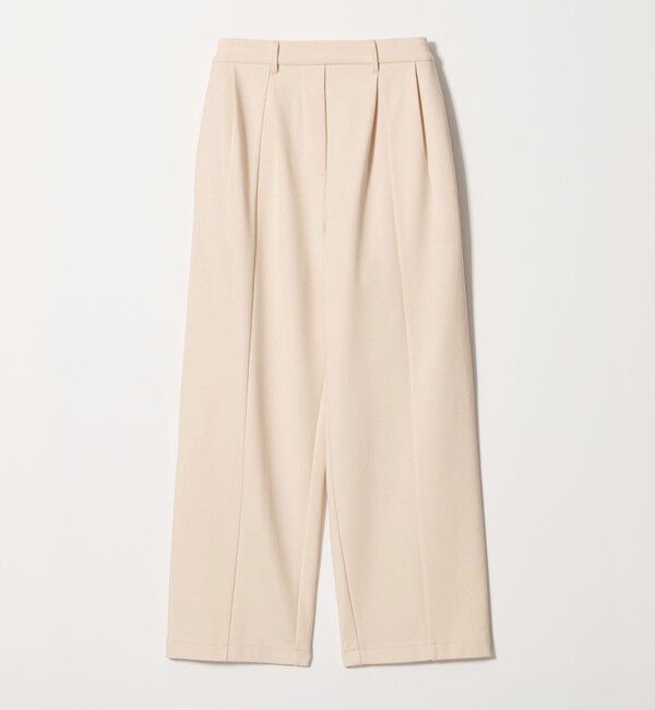 BEAUTY&YOUTH UNITED ARROWS「【WEB限定 Wardrobe DAILY MINIMAL】ジャージー タックカーブパンツ ウォッシャブル」|その他|