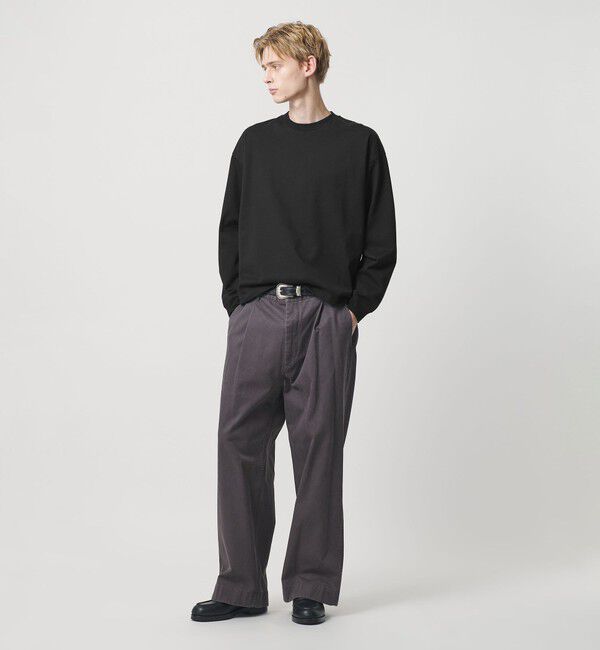 BEAUTY&YOUTH UNITED ARROWS「【WEB限定】クリア コットン アジャスト クルーネック カットソー」|Tシャツ・カットソー|