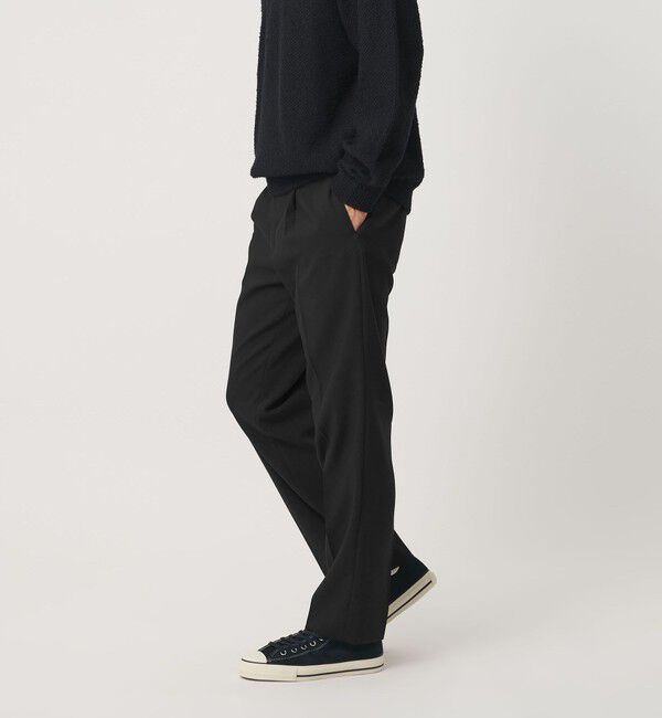 BEAUTY&YOUTH UNITED ARROWS「ダブル トロ イージー スラックス NO.6 ヨコストレッチ」|チノ|