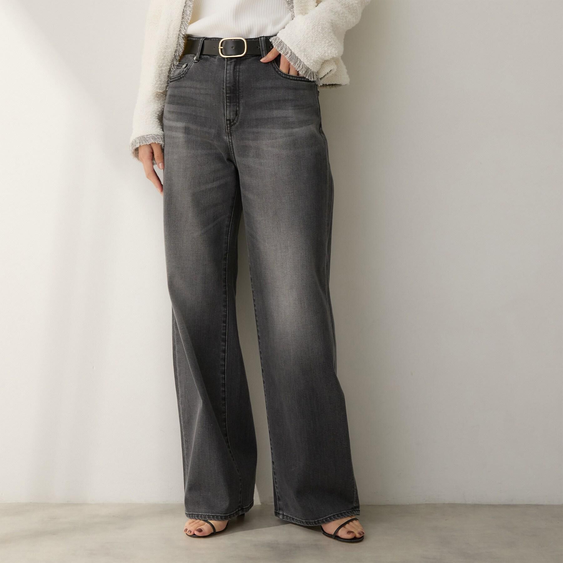 UNTITLED「【新色追加/人気デニム】MAKE&times;DENIM WIDE」|デニム|