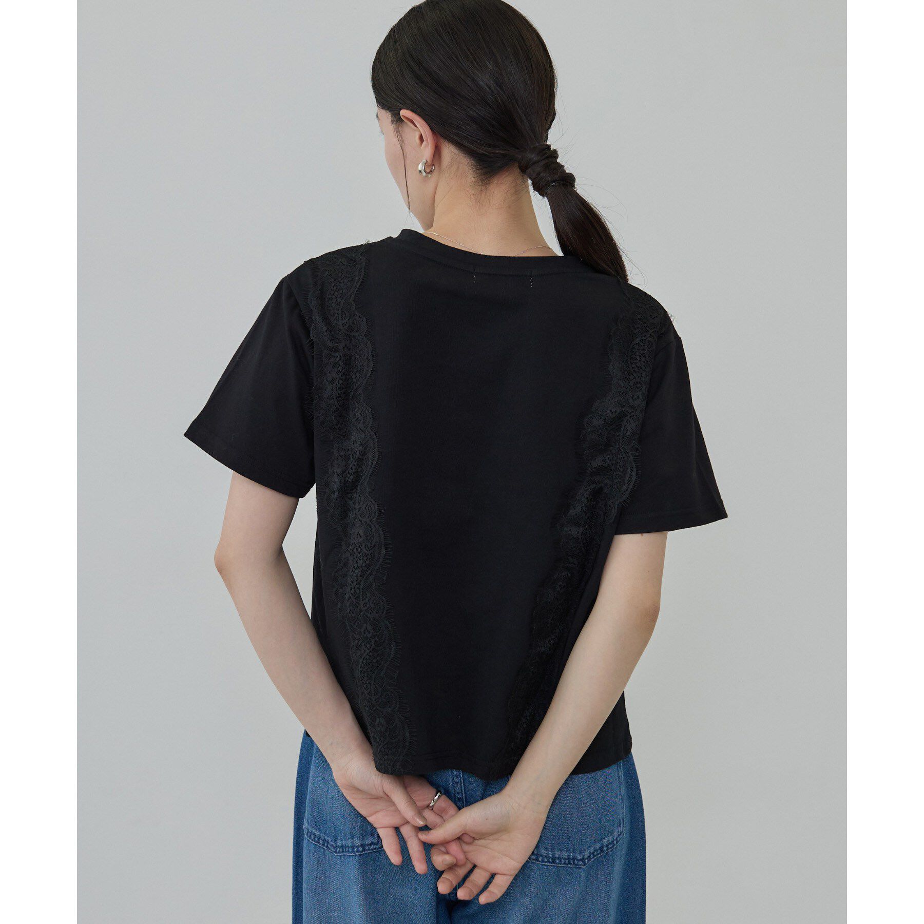 GALLEST「レースステッチドTシャツ」|Tシャツ・カットソー|