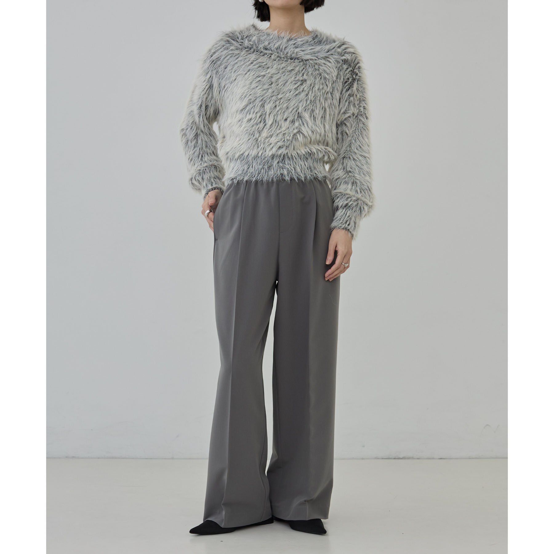 GALLEST「Comfy Slacks｜イージーストレートワイドパンツ【セットアップ対応／通勤／カセット服】」|その他|